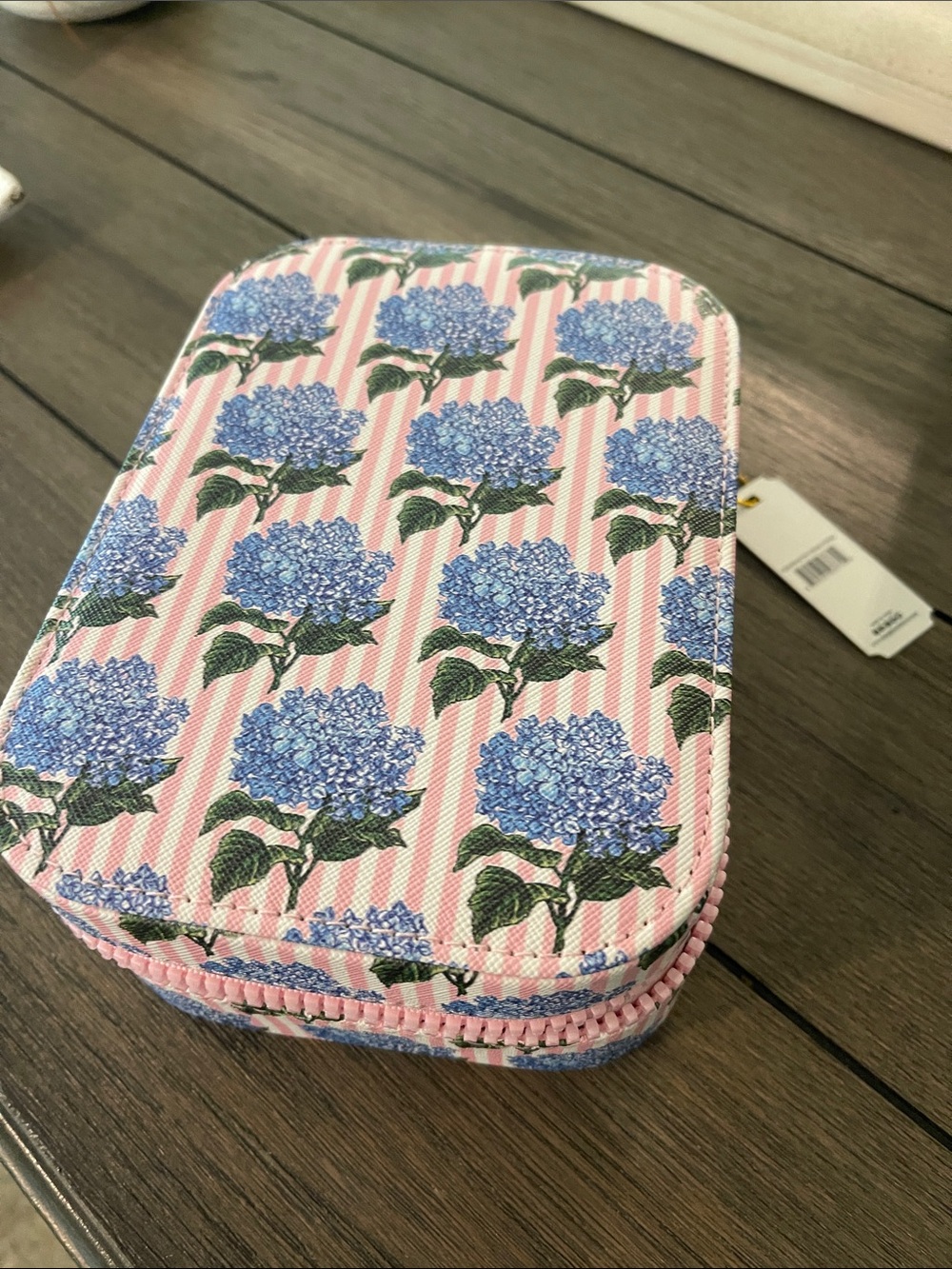 Simply Southern Pink & Blue Hydrangea Zip Case